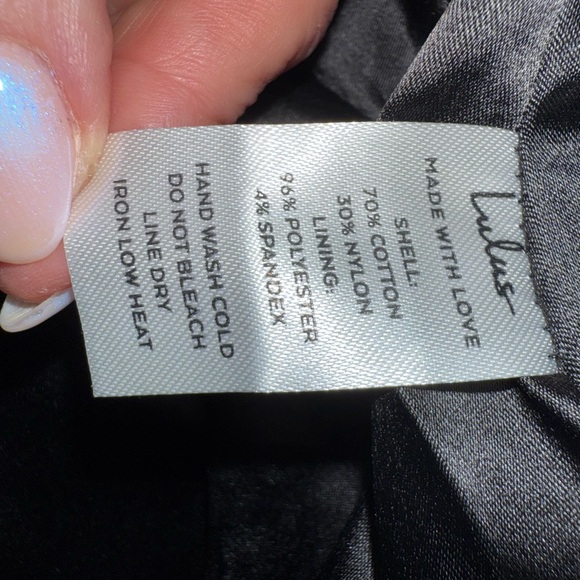 Lulu's Blue and Black Tiered Ruffled Maxi Dress - Picture 5 of 5